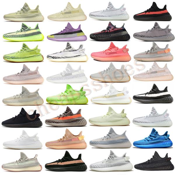 

New kanye we t cloud white citrin yecheil running hoe for men women black clay glow tatic refl yeehu yeezreel trainer neaker