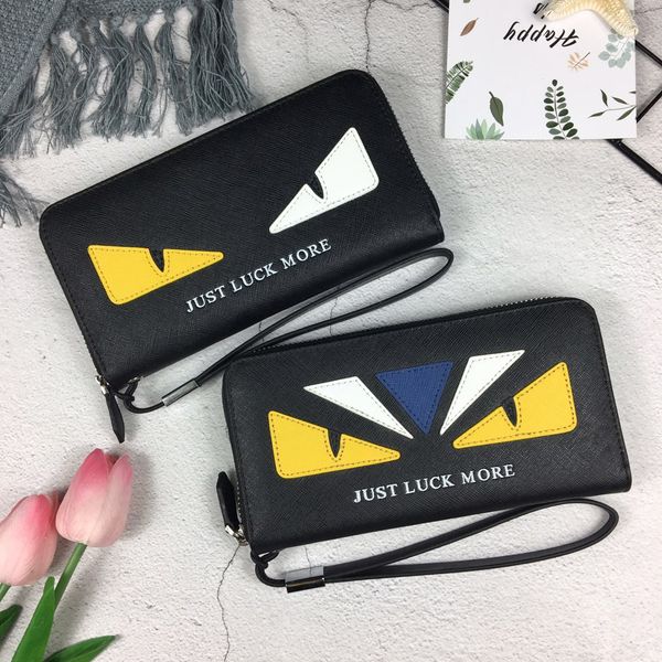 

High-quality Fashion Cross-wallet Men's Card Wallets Pocket Bag Card Holder Fanny Style Zipper Long Phone Clutch Bag Purses