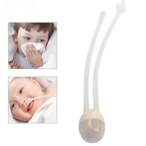 

baby safe nose cleaner vacuum suction nasal mucus runny aspirator inhale