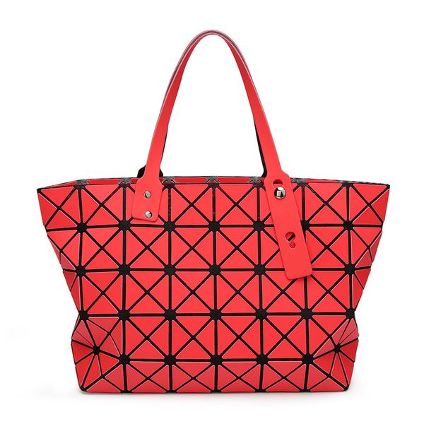 

Pink sugao designer handbag women luxury crossbody bags geometric shape folding bag fashion clutch bag matte frosted handbags PVC lady bag