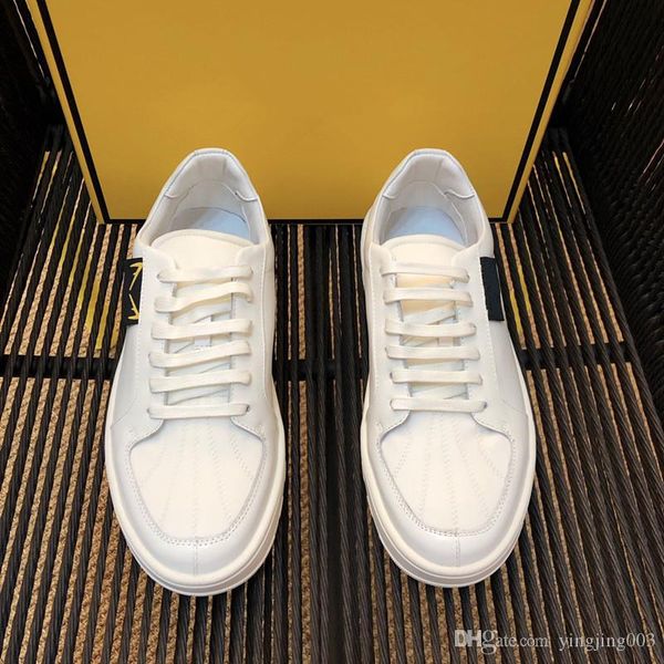 

men tiger classic genuine leather arena brand flats sneakers male low shoes fashion luxury casual shoes lace-on size 38-44 cy19080216, Black