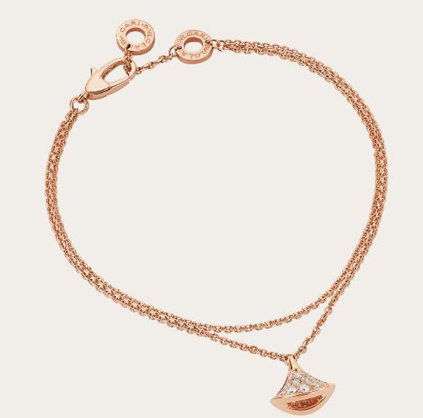 

браслеты s925 отполированной женщина золото 18k покрыли браслеты женщины elegant партии браслет подарок для женщин, Black