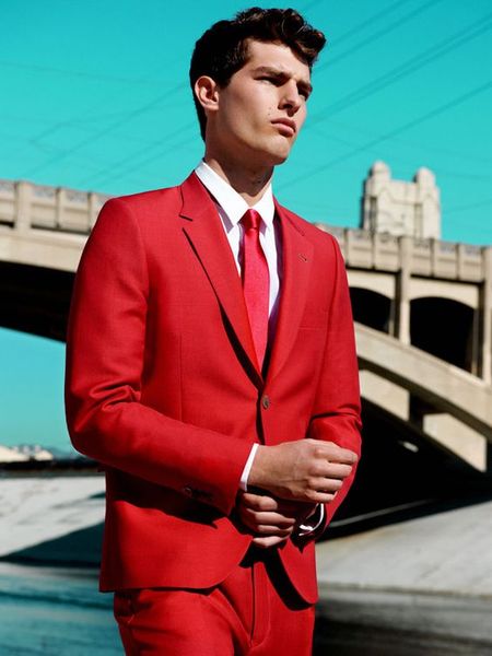 

популярные one button groomsmen нотч groom tuxedos groomsmen шафер костюм мужские свадебные костюмы жениха (куртка + брюки + tie) b332, Black;gray