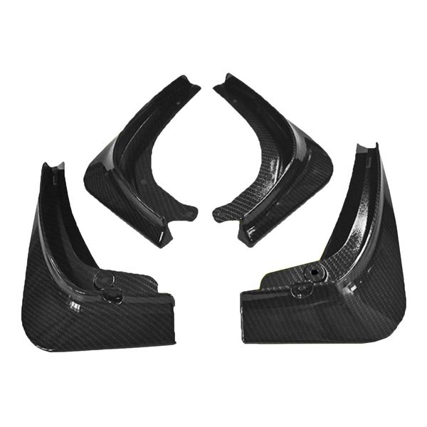 

4 pack of front rear mud flaps mudguards compatible with tesla model 3 2016-2019