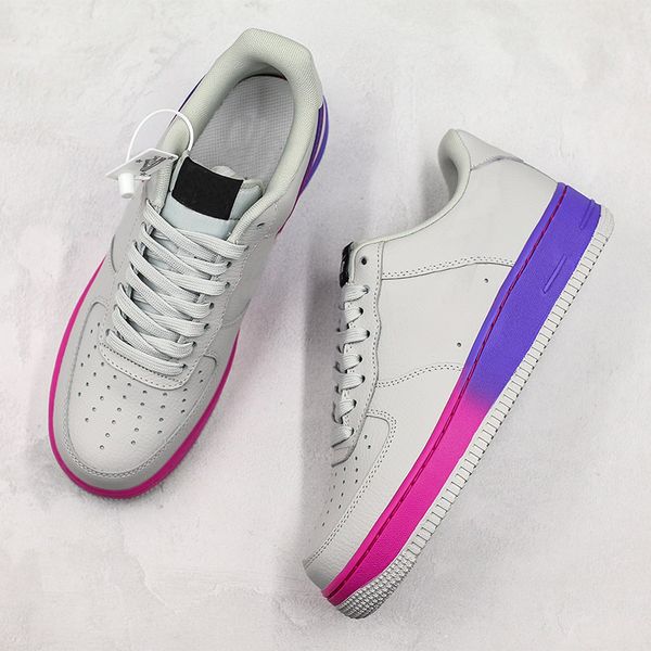 

Forced Purple Designer Skateboard Shoes 2019 New Arrival Fashion Look Mens Women Upper Leather Sport Sneaker Size 5.5-11