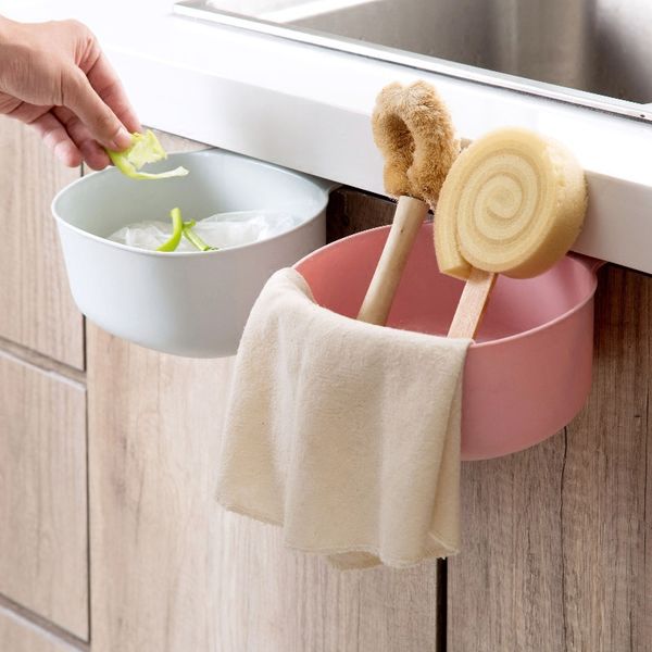 2019 Uncapped Storage Box Kitchen Plastic Trash Basket Mini