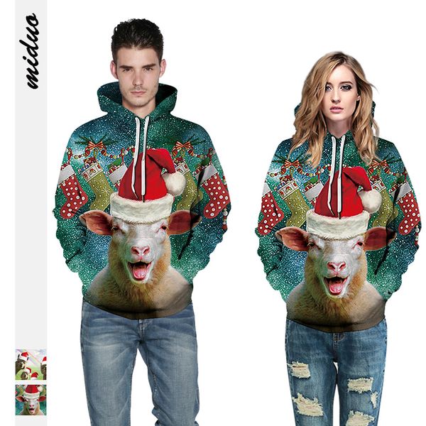 

tide brand luxury designer men cross-border christmas clothing digital printing european and american womens loose baseball uniform long, Black