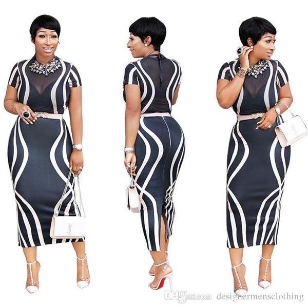 

women summer bodycon dress o-neck short sleeve split dresses designer club party women dresses fashion female clothing, Black;gray