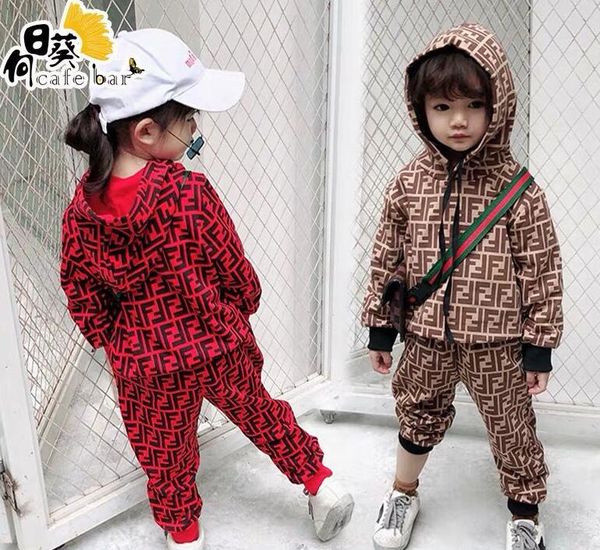 

новая мода мальчиков и девочек спортивные случайные свободные моды костюм, Camo