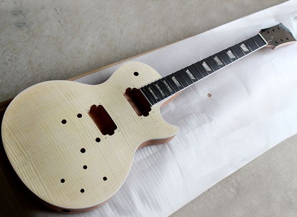 

фабрика оптовая натуральное дерево цвет полуфабрикат электрогитара с rosewood грифа flame maple шпон, могут быть настроены