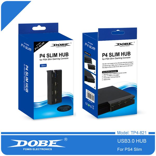 

dobe usb hub for ps4 slim 4 in 1 high speed adapter 1 usb 3.0 port 3 usb 2.0 ports for ps4 slim gaming console accessories dhl free
