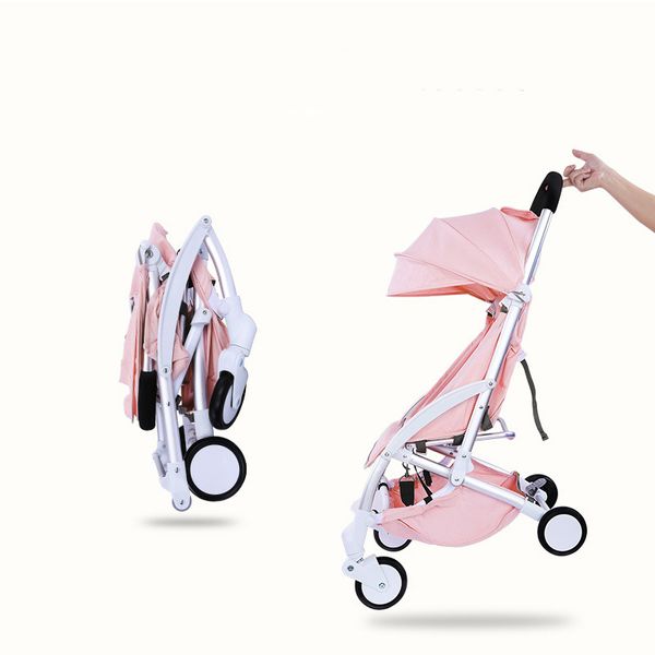 

lightweight baby stroller 2 in 1 aluminum alloy can be on the plane
