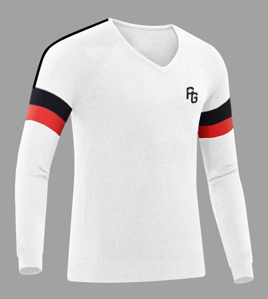 

golf sweater men winter golf clothing, Red;blue