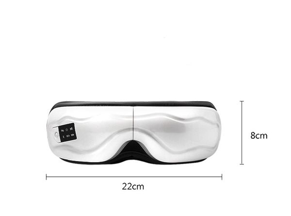

wireless digital eye massager music & eye care stress relief goggles electric air pressure foldable eye massage protector rechargeable