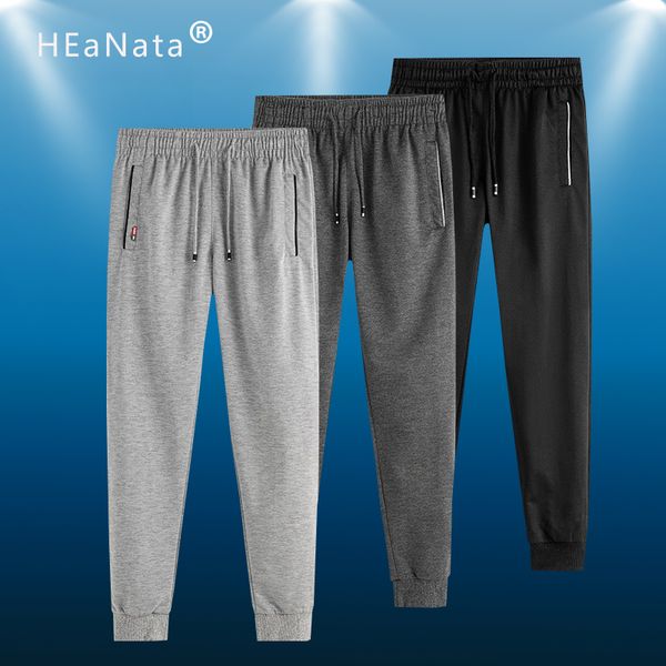 

solid sport pants men sweatpants mens long pants jogger tracksuit bottoms man running trousers pant men's sportswear 6xl, Black;blue