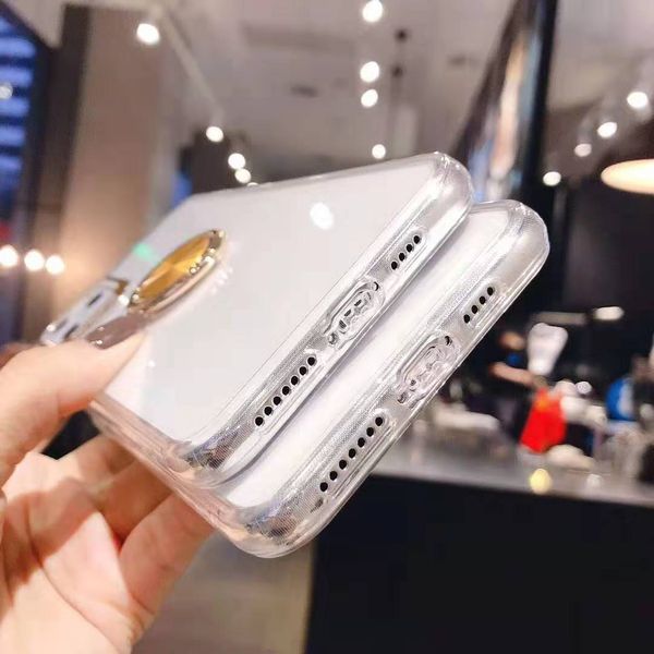 

2019 factory sell for iphone 11 pro max case metal panel camera protection phone case with kickstand car holder case