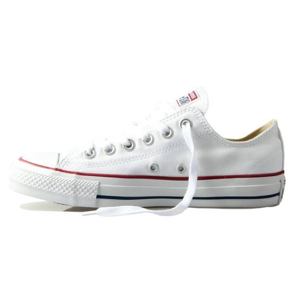 

original classic all sport shoes star canvas shoes men and women sneakers low for conversees skateboarding 6 color, Black