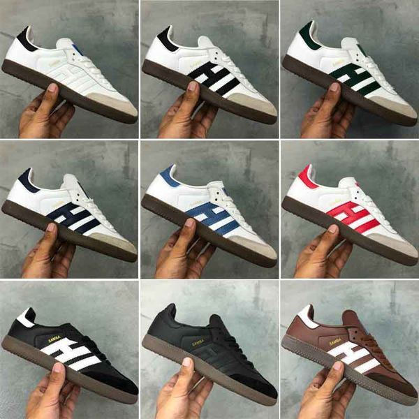 

new samba mens gazelle og womens fashion designer triple white green black red blue sambarose casual shoes size us5-11