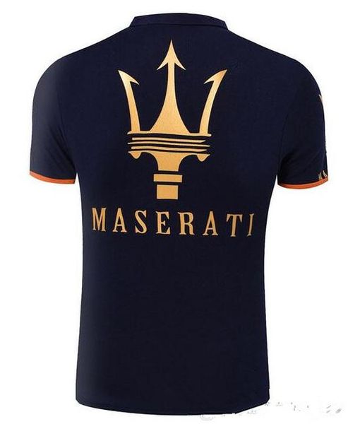 

Maserati Корона рубашки поло гольф тонкий удобный дизайнер формальные рубашки поло с
