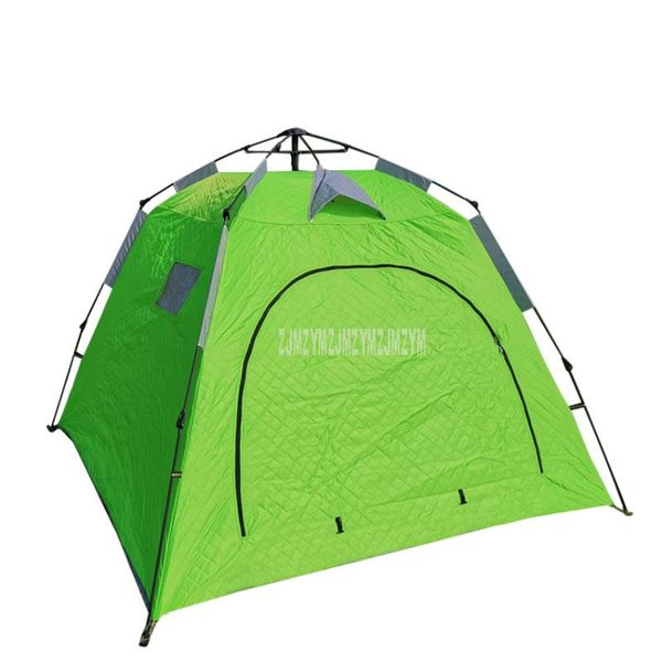 

2.1x1.7m automatic open ice fishing tent for winter thick ice fishing tent waterproof outdoor camping for 2-3 person