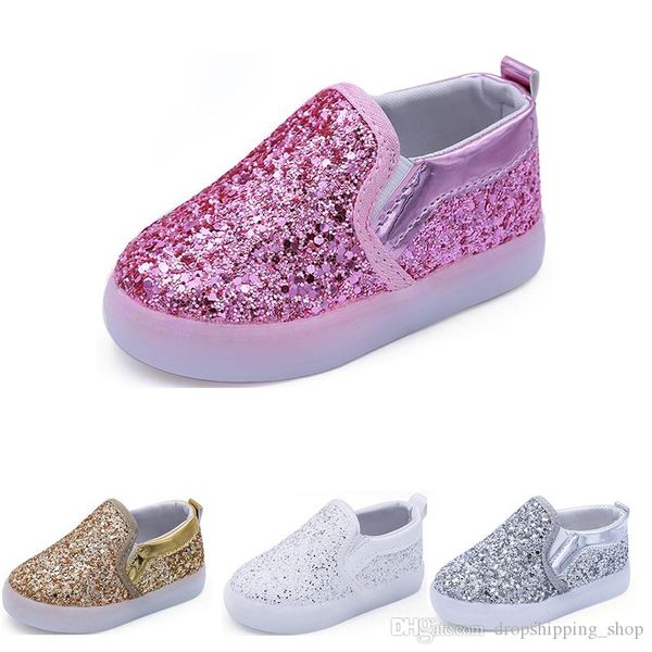 

2019 kids shoes running shoes black gold silver white 2019 boys girls cute athletic sport sneaker size 21-30, White;red