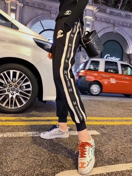 

women sweatpants casual women pants trousers leggings p639*258shuangnian1, Black;white