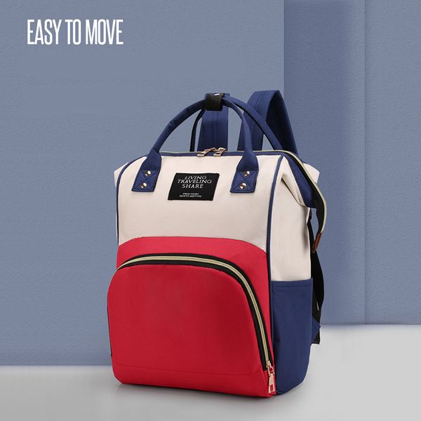 

large-capacity mommy maternal and child package upgrade version waterproof fashion backpack bag multi-function out-of-the-box pregnant women