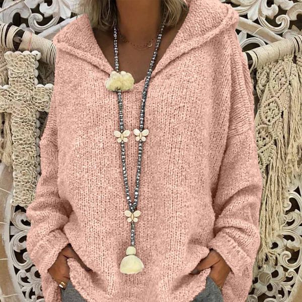 

women sweaters winter hoodies long sleeve hooded sweater sweatshirts knitted sweater pullover women sweatshirt pullovers p, White;black