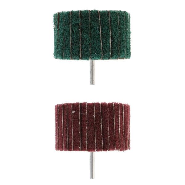 

2pcs fiber abrasive grinding wheel flap sanding disc with grit green/red