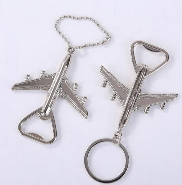 

airplane opener aircraft keychain beer openers plane shape beer opener keyring birthday wedding party gift airplane keychain openers dhl