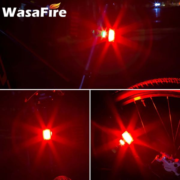 

luz trasera bicicleta bicycle rear light for bike automatic brake induction taillight mtb cycling charge led safety