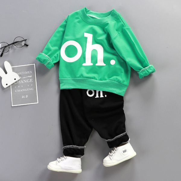 

детская одежда 2pcs / lot весна осень зима костюм хлопок с длинным рукавом пуловер свитер + повседневные брюки детской одежды для девочек ма, White