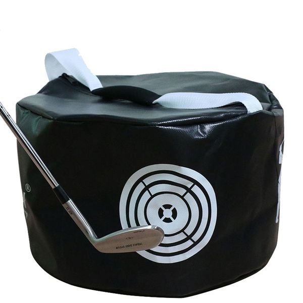 

golf power impact swing aid bag practice training smash hit strike storage bag trainer exercise package multi-function aids