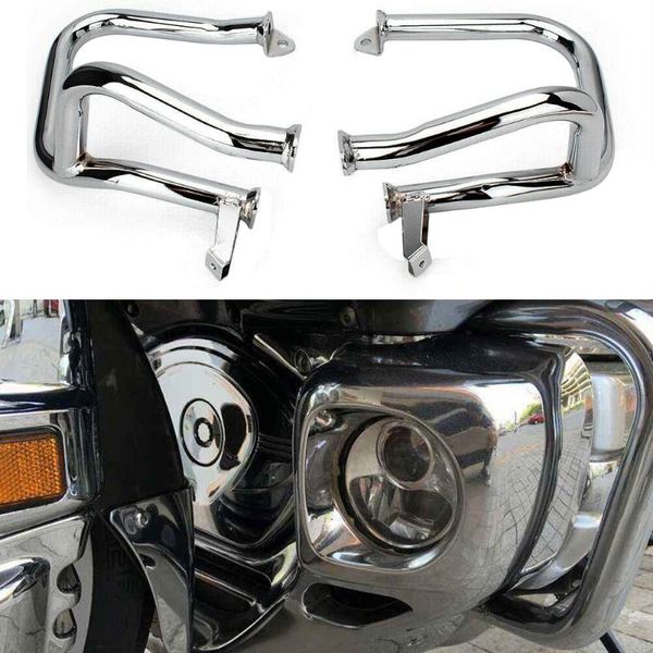 

front motorcycle engine highway crash bar guard protection for gl1800 2001-2016/ gl1800a 2001-2005 chrome