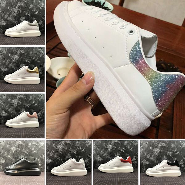 

New ACE Brand Fashion Designer Women men White Casual shoes red womens mens Low Cut Leather Flat Designers Outdoor Shoes