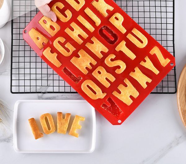

baking appliance silicone cake mold chocolate mold alphabet silicone mold cake baking appliance diy ing