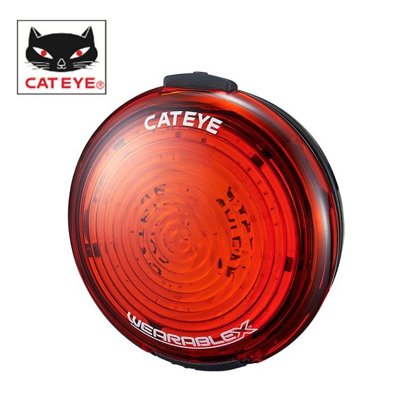 CATEYE Feu V/élo Arri/ère Wearable Mini Rouge