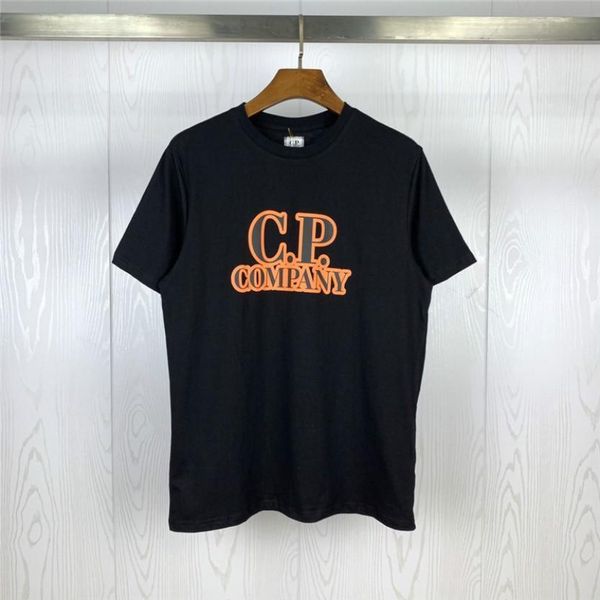 

02t-shirt male and female cotton wave stripe cola short sleeve paris round neck loose half sleeve new style factory wholesale, White