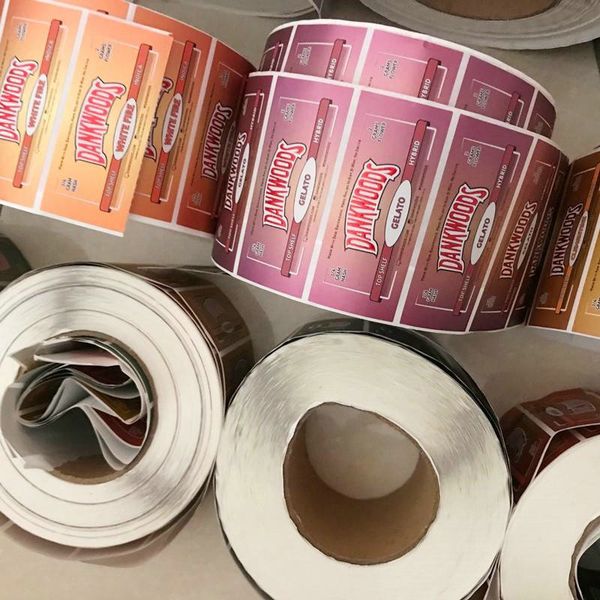 

dankwoods moonrock pre-roll gummie bags cherry ak-47 purple punch label stickers for joint tubes packaging