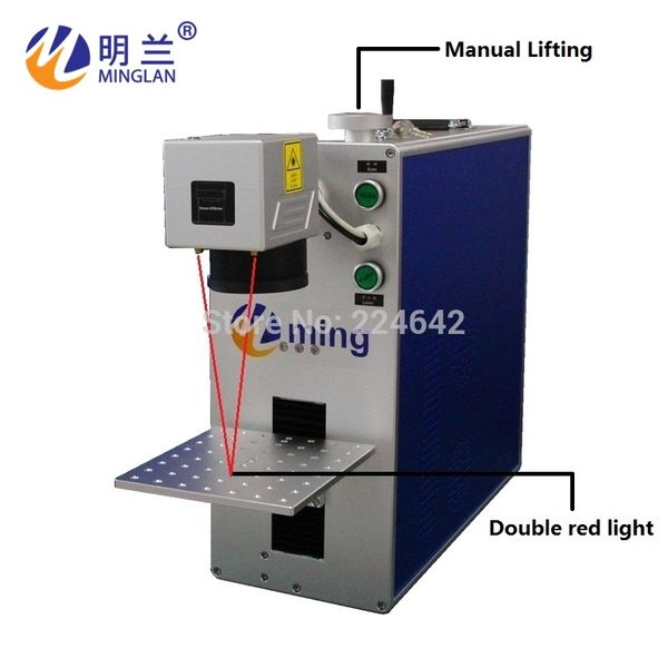 

fiber laser marking machine 20w 30w raycus 200*200 fiber laser metal engraver machine