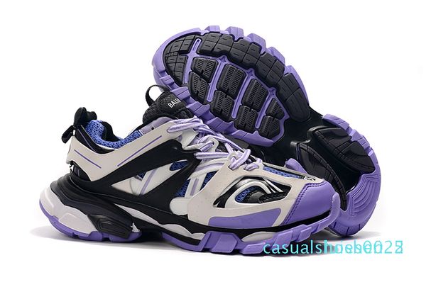 

track release 3.0 tess s paris triple s sneakers clear sole mens designer shoes for women men sneakers trainers baskets2 l22, Black
