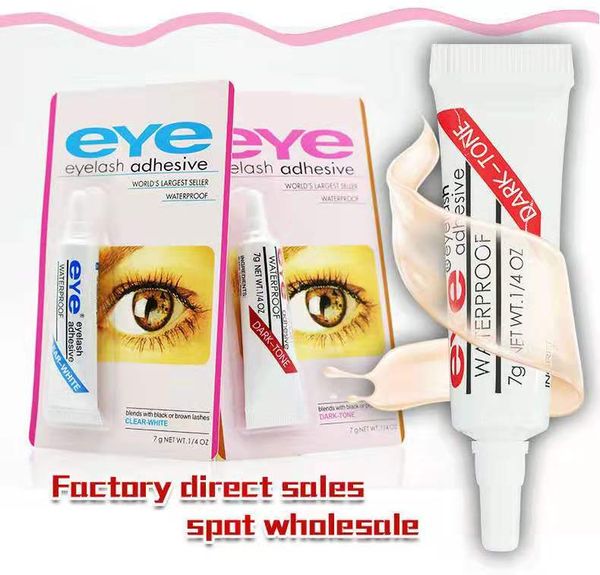 

cost-effective eyelash glue white black false eyelash soft gel false eyelashes wearing tools beauty tools oem factory direct sales