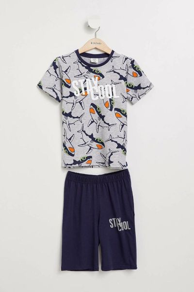 

defacto boy knitted pyjamas-l0420a619sm, White