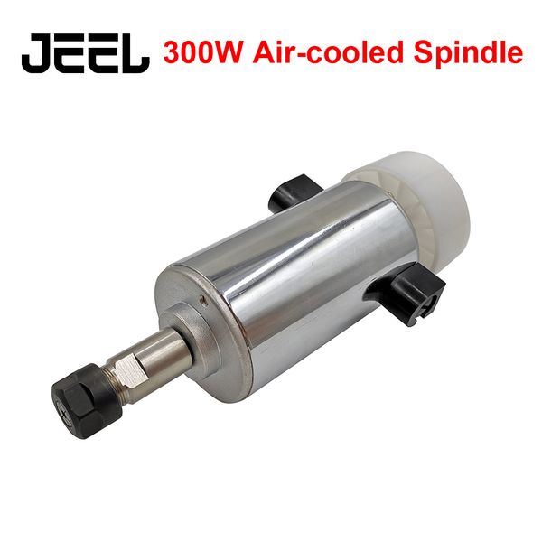 

high-precision chuck nut 300w high-speed air-cooled electric spindle motor diy engraving machine small engraving machine parts