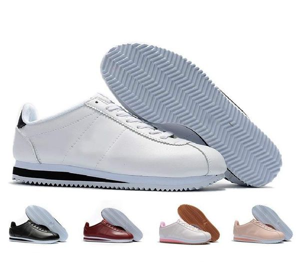 

2017 new cortez shoes mens womens casual shoes sneakers athletic leather original cortez ultra moire walking shoes sale 36-44, Black