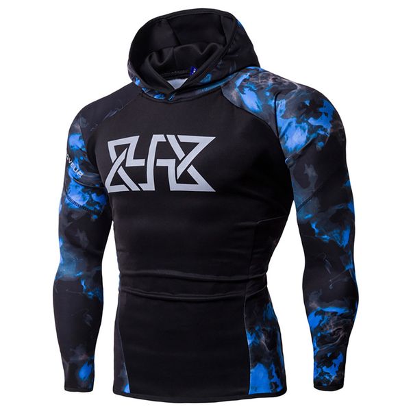 

mens hoodies sweatshirt hoodie men slim sudadera hombre fitness tracksuit hooded bodybuilding d90520, Black