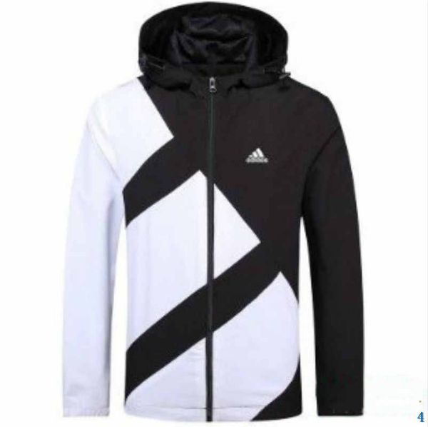 

designer mens long-sleeved hoodies jacket fashion jacket with zipper brand new coat jacket luxury coat, Black;brown