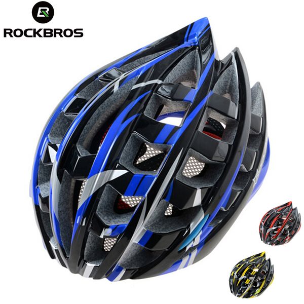 

rockbros bike helmet men women bicycle helmets breathable cycling helmet breathable visor mtb head protector m/l road helmets