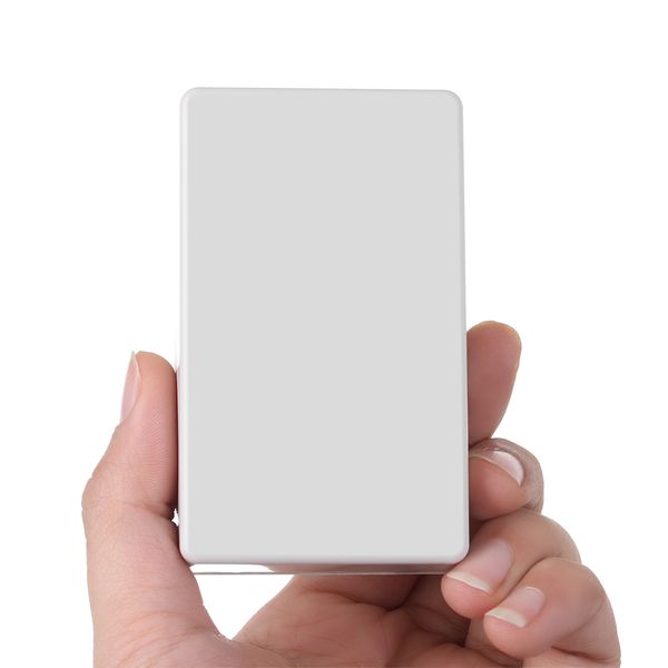 

пластиковый водонепроницаемый чехол проект электронный корпус прибора корпус коробки 70/100 мм белый черный пластиковый корпус прибора