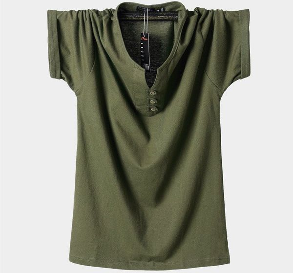 

2020 summer fat large cotton sports men's t-shirt plus fat increase short-sleeved t-shirt men's clothing, White;black